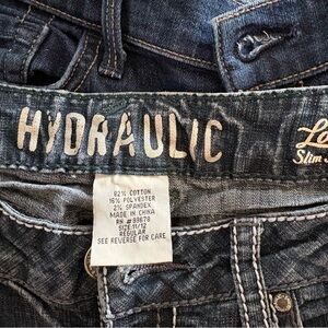 Hydraulic Dark Blue Denim Pants